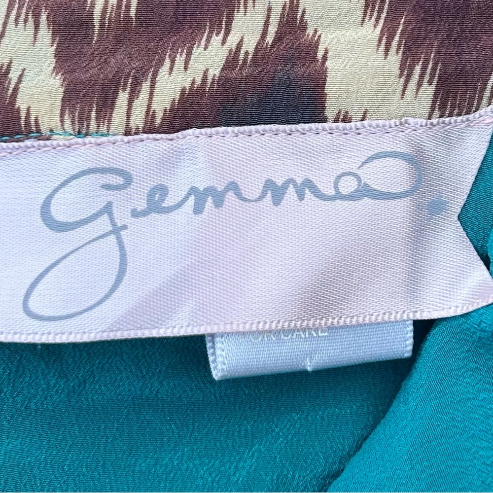 Sz L Gemma brand multi-color skirt with pockets - Picture 5 of 6